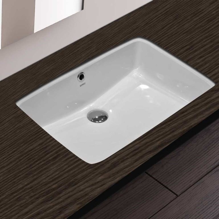 Serel 0561 Раковина встраиваемая снизу 50*31 см (белый), в магазине ...