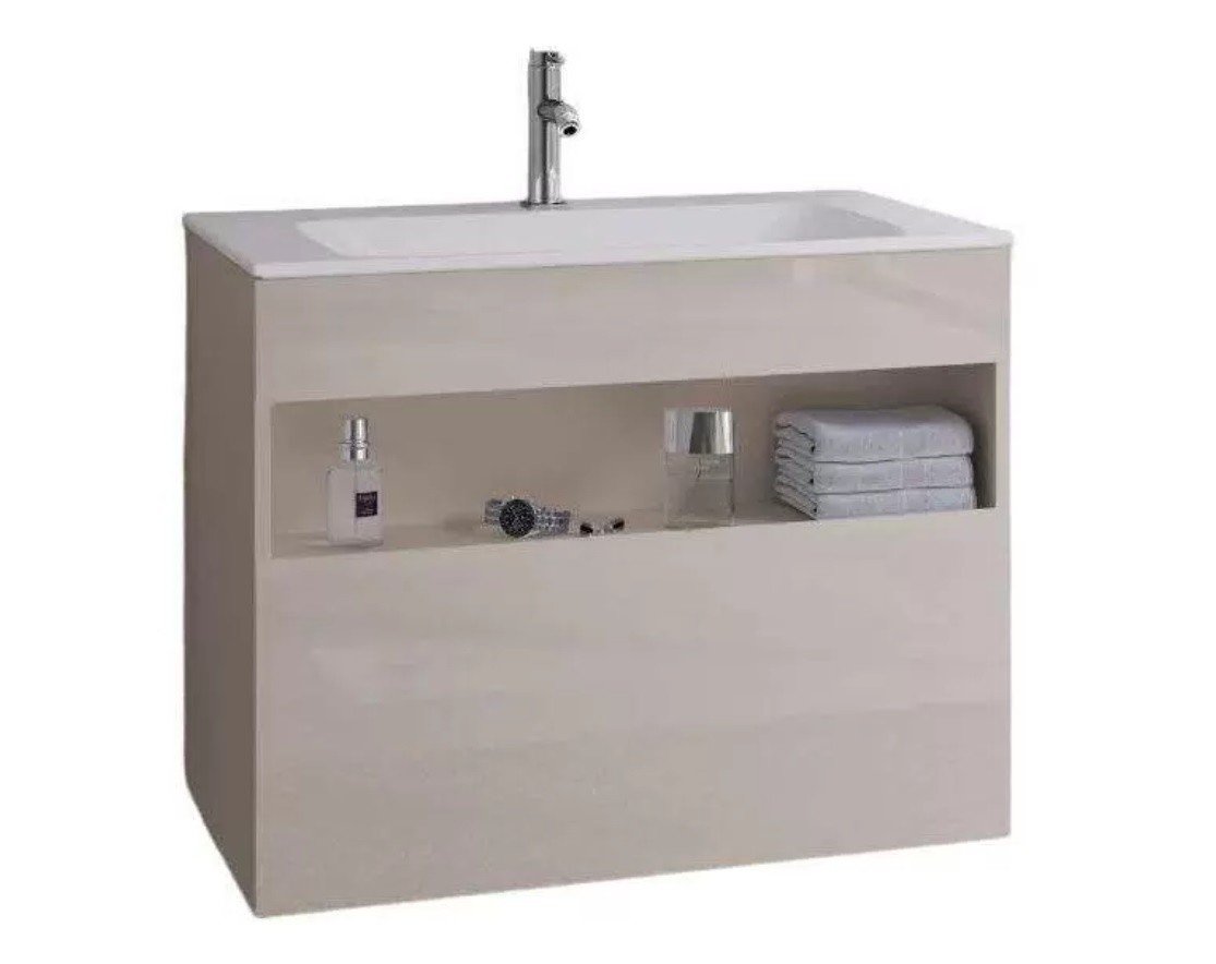 Keuco Stageline 32862180000 Тумба под раковину 80*50 см (кашемир), в ...
