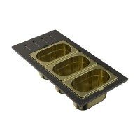 OMOIKIRI DC-02-3 LG 4999080 Контейнер для мойки (светлое золото)