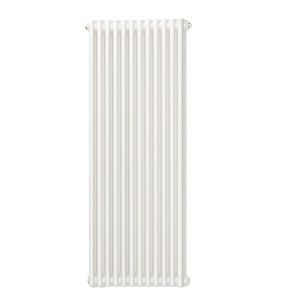 Zehnder Charleston Completto CH 3180-12 V001 1/2 Ral 9016 Радиатор отопления 12 секций, 55*180 см (белый глянцевый)