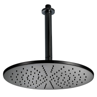 Cisal Shower DS01370040 Верхний душ ∅ 300 мм (чёрный матовый)