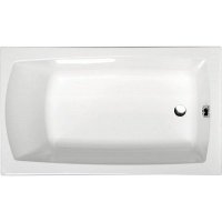 Акриловая ванна ALPEN Lily 130 77511, гарантия 10 лет, прямоугольная форма, объём 167 литров, цвет - euro white (европейский белый)