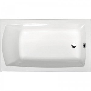 Акриловая ванна ALPEN Lily 130 77511, цвет - euro white (европейский белый)