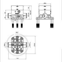 FIMA Carlo Frattini F3020 Внутренний механизм для напольного смесителя