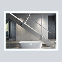 Vincea VLM-2B800 Зеркало для ванной комнаты с LED-подсветкой 800*600 мм (хром)