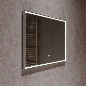 Vincea VLM-2B800 Зеркало для ванной комнаты с LED-подсветкой 800*600 мм (хром)