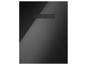 TECE Lux 9650005 Верхняя стеклянная панель с механическим блоком управления (панель - стекло чёрное, клавиши чёрные)