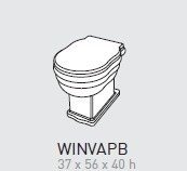 Cielo Windsor WINVAPB Унитаз напольный-пристенный 