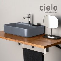 Ceramica CIELO Shui Comfort SHCOLARF BR Раковина для ванной комнаты 60*43 см | подвесная - накладная (Brina)