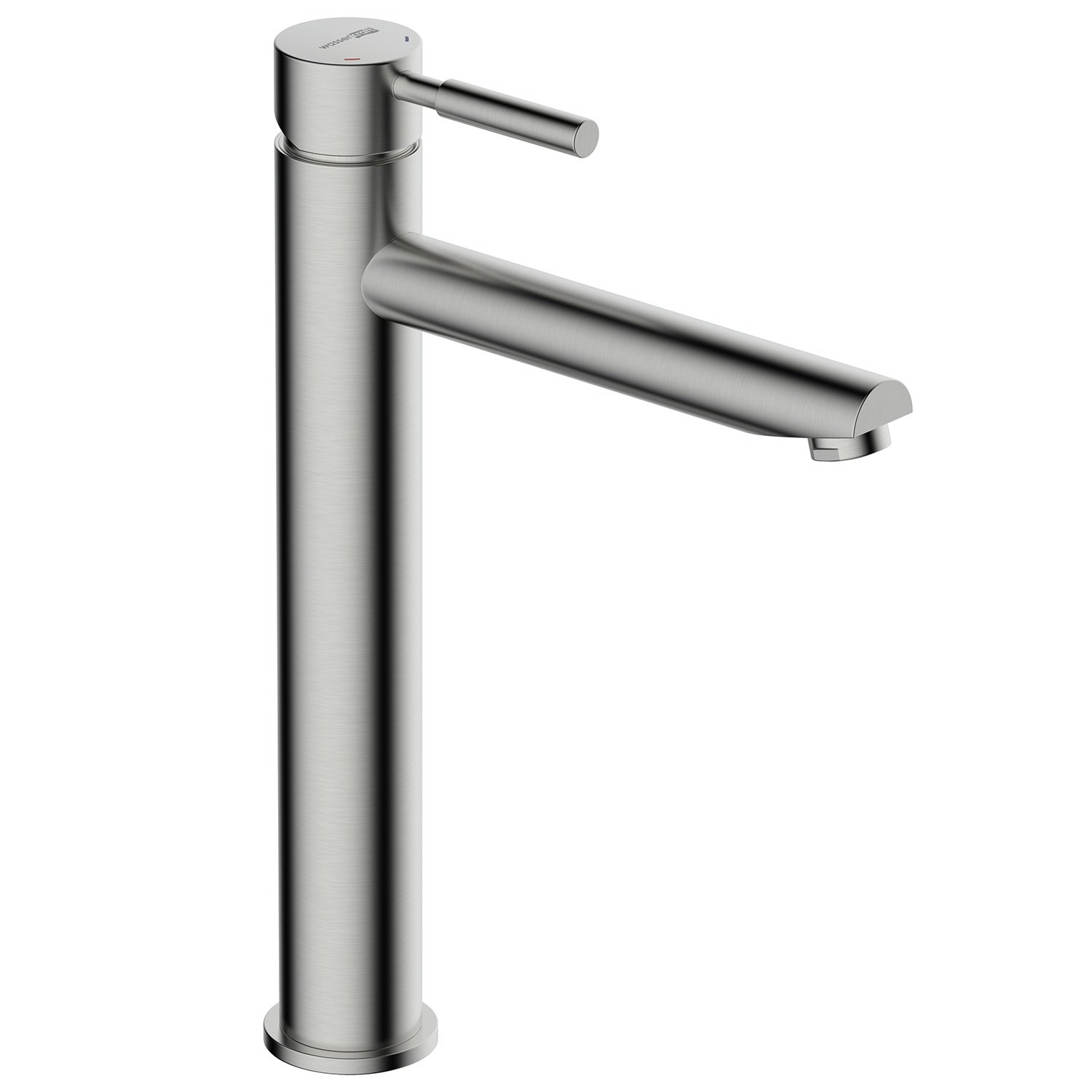 WasserKRAFT Wern 4203H Высокий смеситель для раковины (никель), купить ...