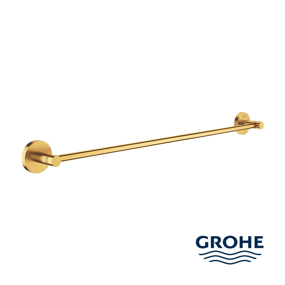 Grohe Держатель для банного полотенца GROHE Essentials, холодный рассвет матовый (40366GN1) — купить в Алматы