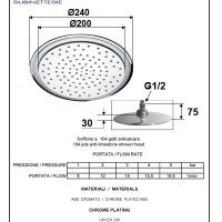 Remer Minimal N09S23 Душевая система со смесителем с функцией наполнения ванны (хром)