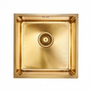 Paulmark LASSAN PM304444-BG Мойка для кухни 44*44 см (брашированное золото)