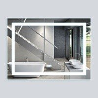 Vincea VLM-2C100 Зеркало для ванной комнаты с LED-подсветкой 1000*800 мм (хром)