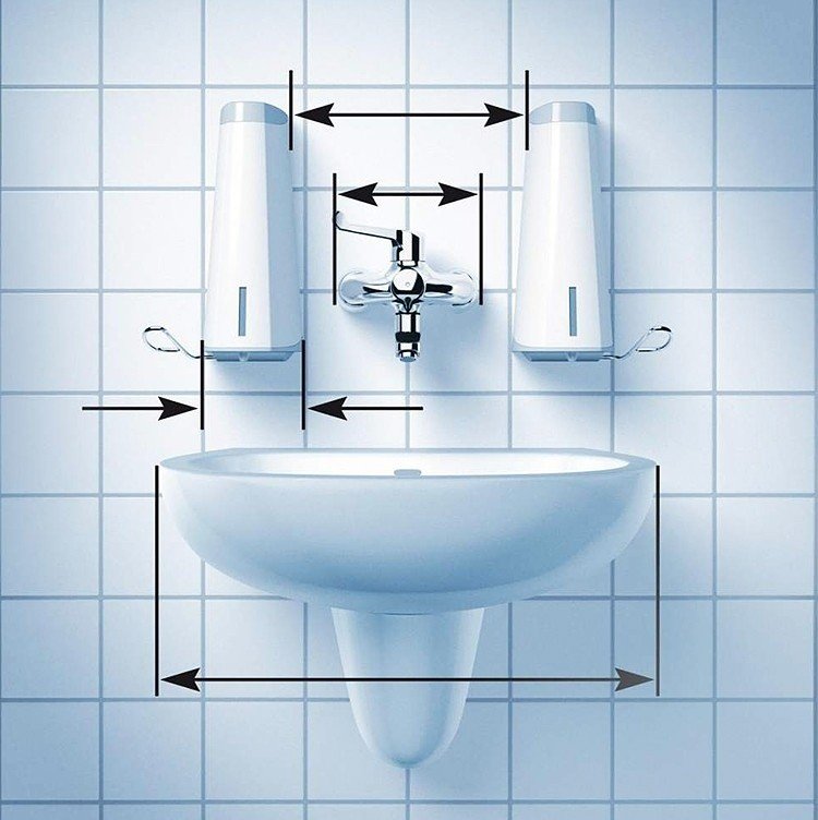 GROHE 34021000 Grohtherm Ergomix Локтевой смеситель для раковины с ...