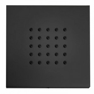 Bossini Cubic Flat I00176.073 Душевая форсунка - боковой душ (чёрный матовый)