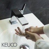 KEUCO Edition 11 51104010000 Смеситель для раковины 110 (хром)