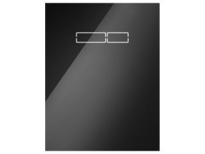 TECE Lux 9650003 Верхняя стеклянная панель с сенсорным управлением (чёрное стекло)