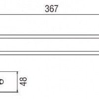 NOBILI ACCP22BR Полотенцедержатель