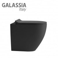 Galassia Dream 7314NEMT - Сиденье с крышкой для унитаза | soft close (цвет: чёрный матовый)