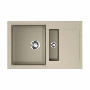 OMOIKIRI Sakaime 4993116 Мойка для кухни двойная 78*50 см (бежевый)