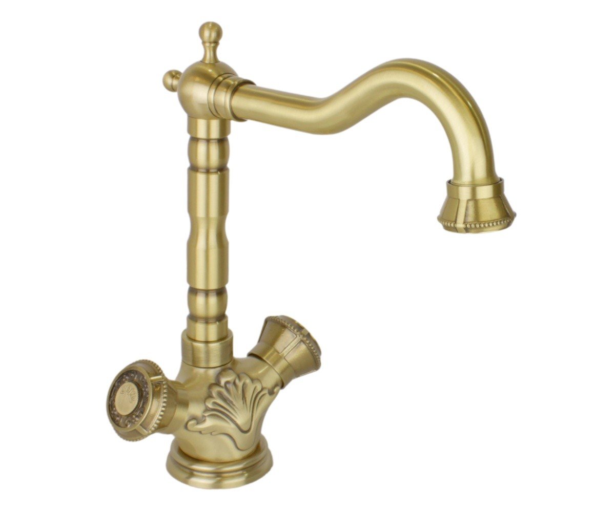Bronze de Luxe Royal 10105 Высокий смеситель для раковины (бронза ...