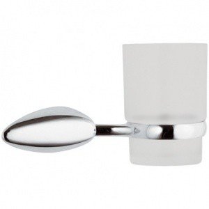 REMER Zip ZP15 Стакан для зубных щёток подвесной (матовое стекло | хром)