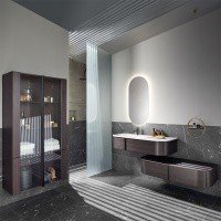 Burgbad Lavo 2.0 SFZR122LG0227F5059C0001*1 Комплект мебели для ванной комнаты 121*49 см (коричневый)