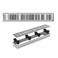 Valsir Barcode VS0701973 Решётка для душевого трапа 300 мм (хром)