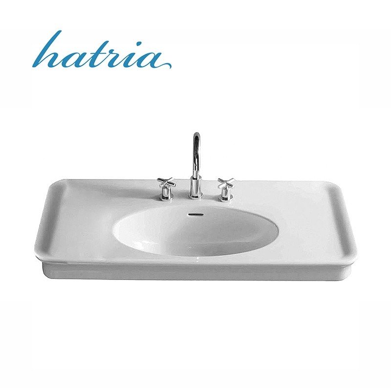 HATRIA Dolcevita Y0F001 - Раковина для ванной комнаты 100*55 см, купить ...