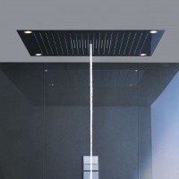 AXOR ShowerCollection 10623800 Верхний душ 970*970 мм с подсветкой (Нержавеющая сталь)