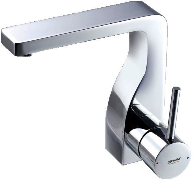 Bravat Arc F16061C-2-ENG Смеситель для раковины (Хром), купить в ...