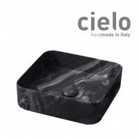 Ceramica CIELO Shui Comfort SHCOLAQ40 BC - Раковина накладная на столешницу 40 * 40 см (Breccia Arabescata)