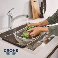 GROHE Eurosmart 30305000 - Смеситель для кухонной мойки с поворотным и вытяжным изливом