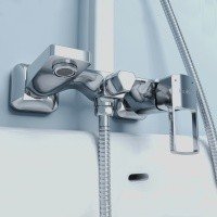 IDDIS Bild BILSB1Fi06 Душевая система в комплекте со смесителем | с функцией наполнения ванны (хром)