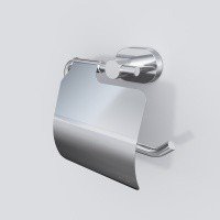 AM.PM Sense L A74341400 Держатель для туалетной бумаги с крышкой (хром)