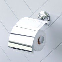 AM.PM Like A80341500 Держатель для туалетной бумаги с крышкой (хром)