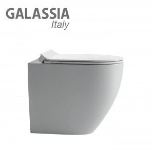 Galassia Dream 7310MT - Унитаз напольный | приставной 56*36 см (цвет: белый матовый)