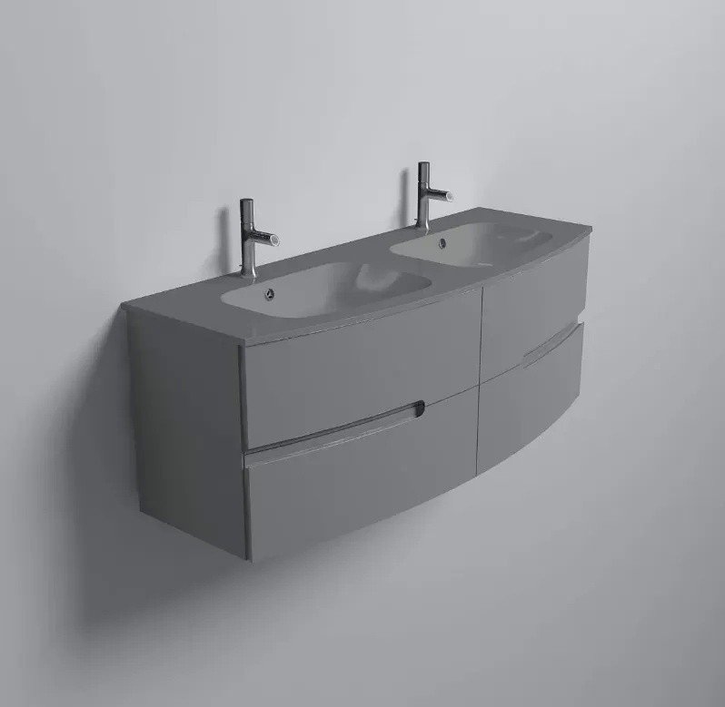 Jacob Delafon Nona EB1886RU-DE4 Раковина-столешница 140 см (серый ...