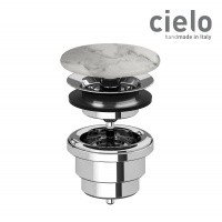 Ceramica CIELO PIL01 CS - Донный клапан | сливной гарнитур Carrara Statuario (Белый мрамор)