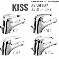 Remer Kiss K492 Смеситель для ванны с длинным изливом (хром)
