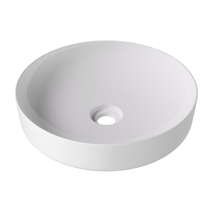 AliceCeramica Form 22420101 Раковина накладная Ø 45 см (белый глянцевый ...