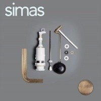 SIMAS D11br Смывной механизм с короткой трубой (бронза)