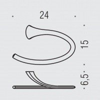 Colombo Design LINK B2431 Кольцо для полотенца (хром)