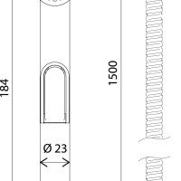 AM.PM F0202064 Гигиенический душ | комплект с держателем и шлангом (хром)