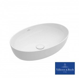 Villeroy & Boch Artis 41986101 - Раковина для ванной комнаты 61*41 см | накладная на столешницу (альпийский белый)