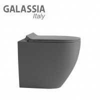 Galassia Dream 7310GM - Унитаз напольный | приставной 56*36 см (цвет: серый матовый)