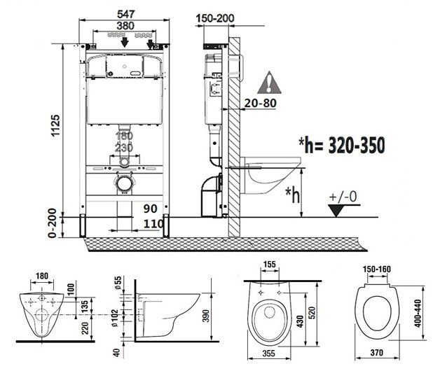 Roca Mateo 893100010 Комплект инсталляция и унитаз, купить в интернет ...?