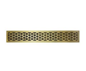 Bronze de Luxe 80522BR Душевой трап с дизайн-решеткой 500 мм (бронза)