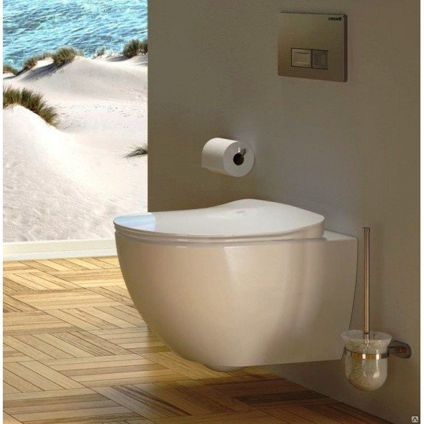 Creavit Free FE320-34CB00E-0002 Унитаз-биде со смесителем подвесной ...